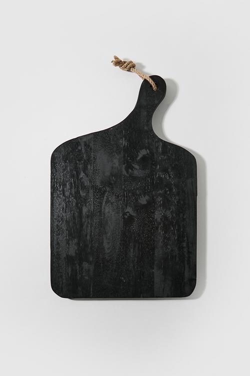 Rubberwood cutting board - Black