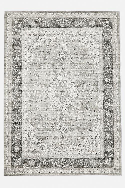 Brisbane Seren Antique Rug - Grey