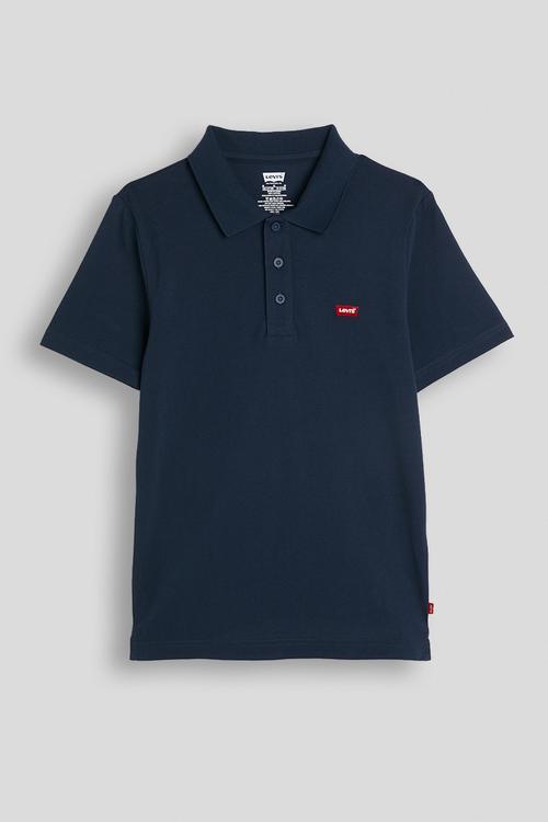 Lvb Short Sleeve Batwing Polo - Blue/Red