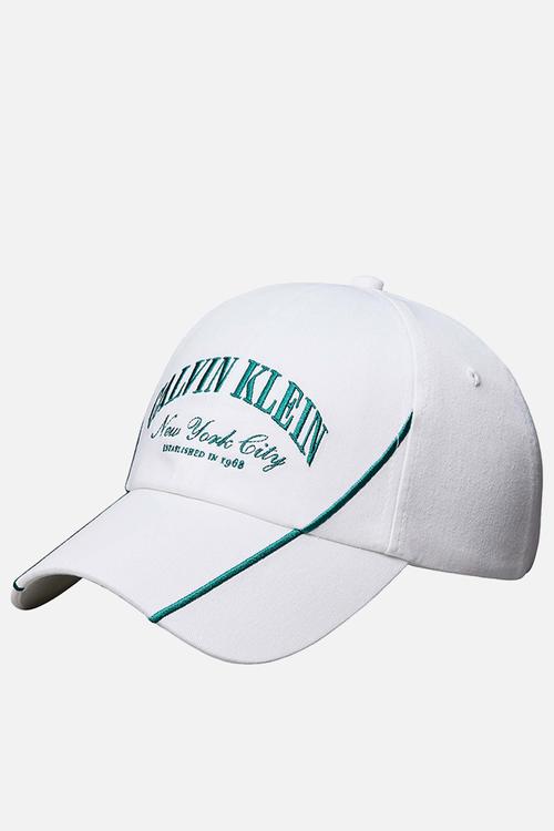 Apparel graphic signature tie back cap - bright white