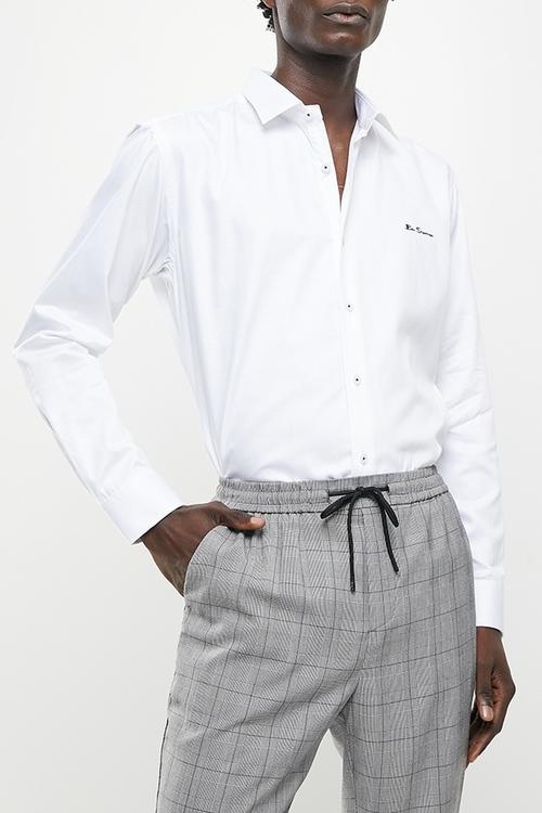 SLIM BEN SHIRT - WHITE