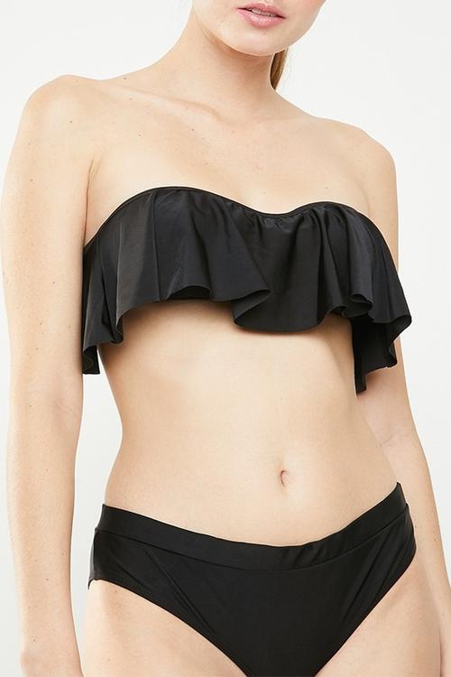 Izabel bikini top - black