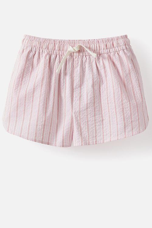 Gigi Woven Short - Tea Party Pink/Varsity Red