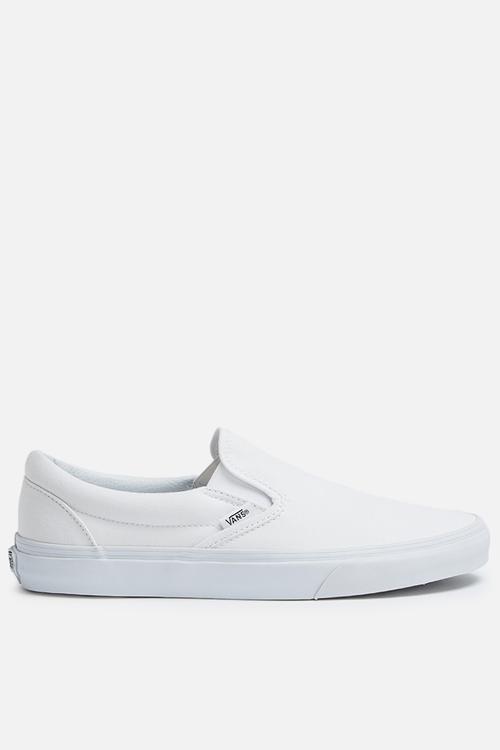 Classic Slip On - White / White