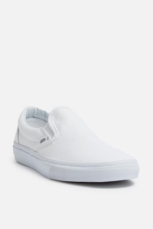 Classic Slip On - White / White
