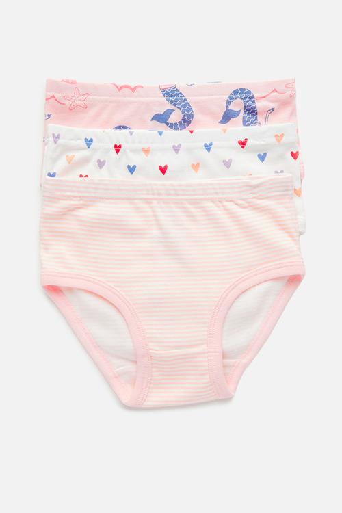 3 Pack hipster briefs  -  multi