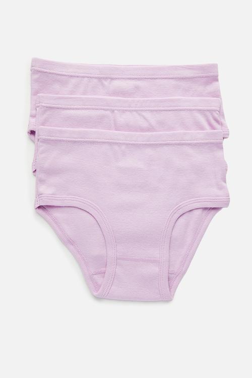 3 pack hipster briefs - lilac