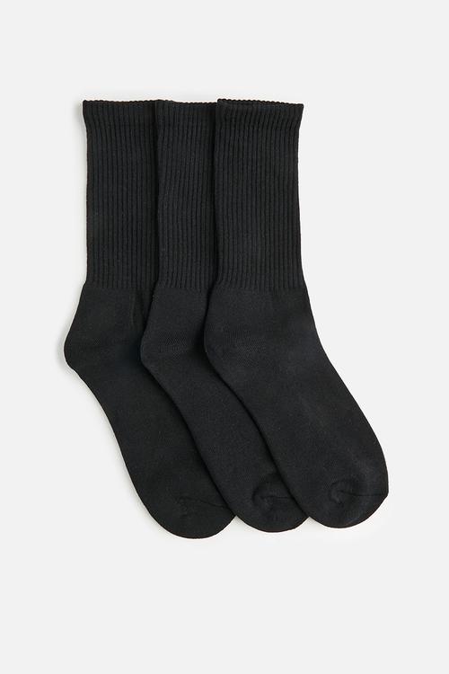 3 Pack Essential Socks - Black