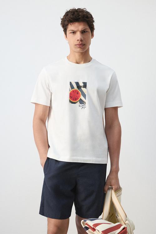 T-Shirt Sandia - White