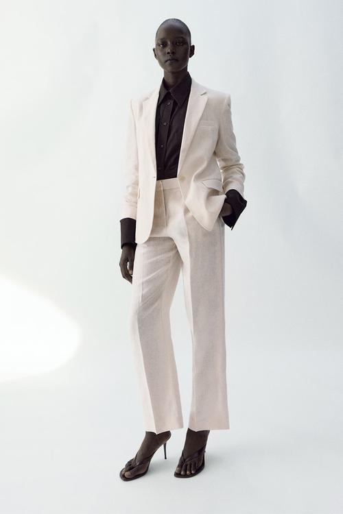 Blazer boreli - light beige