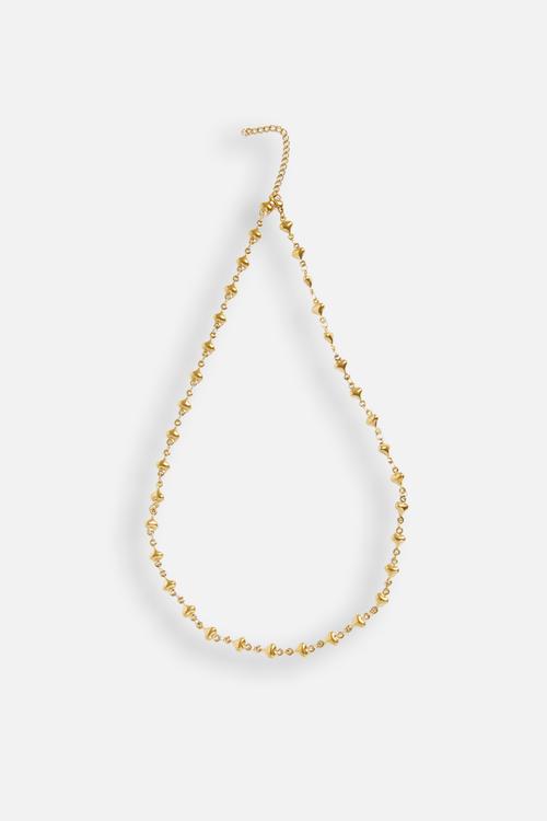 Elegant designer necklace  - gold