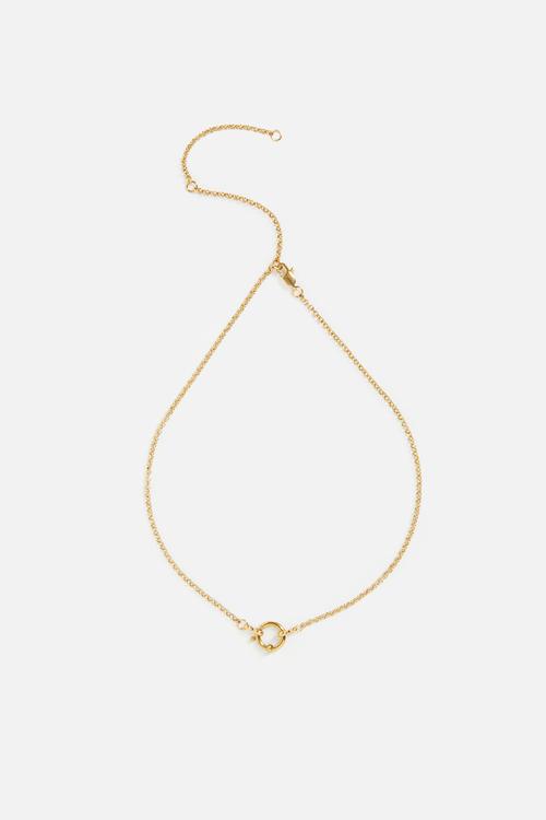 Modern signoretti necklace  - gold