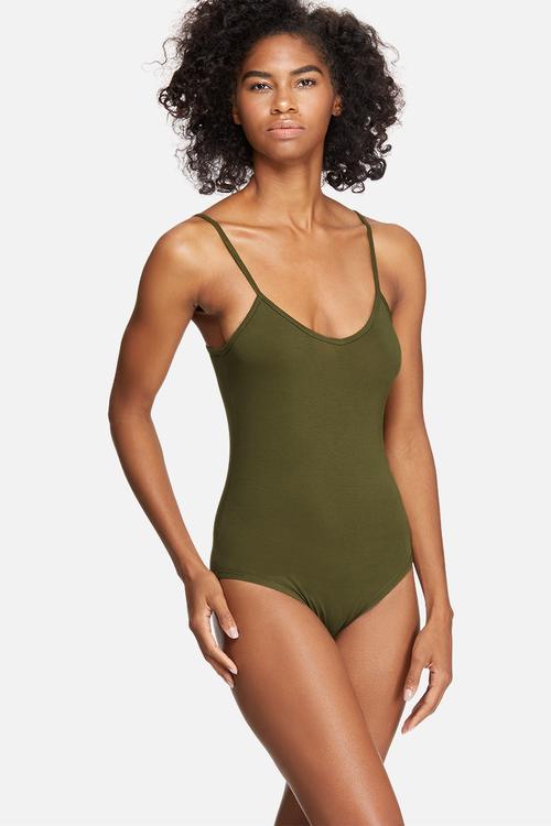 V-neck cami bodysuit