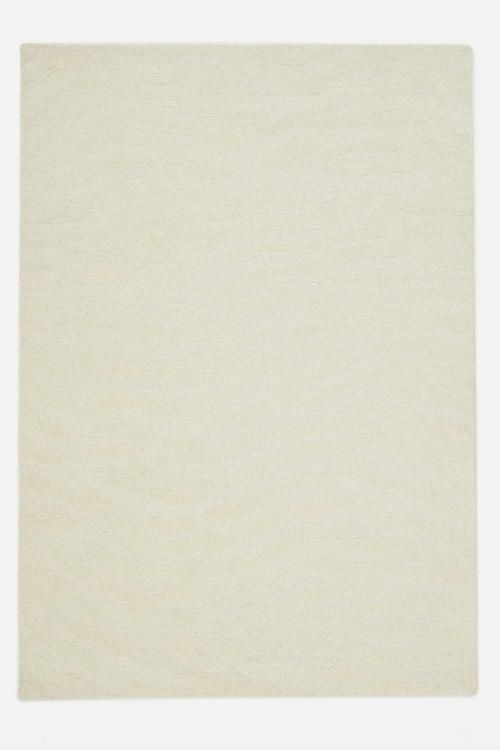 Namib Wool Blend Tufted Rug - Natural