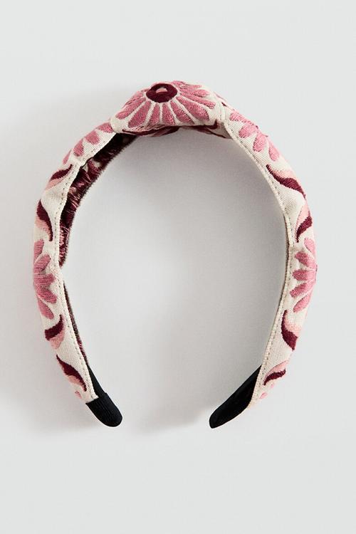 Hairband Flor - Lt-Pastel Pink