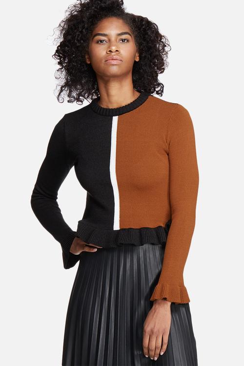 Colourblocked knitwear