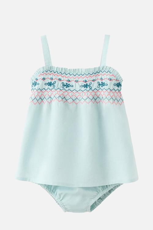 Dress Petunia - Turquoise Aqua