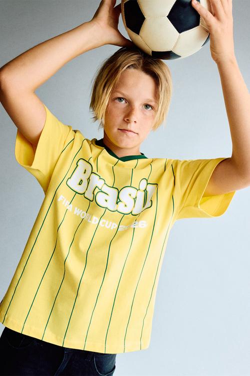 T-shirt Fifabra - Medium Yellow