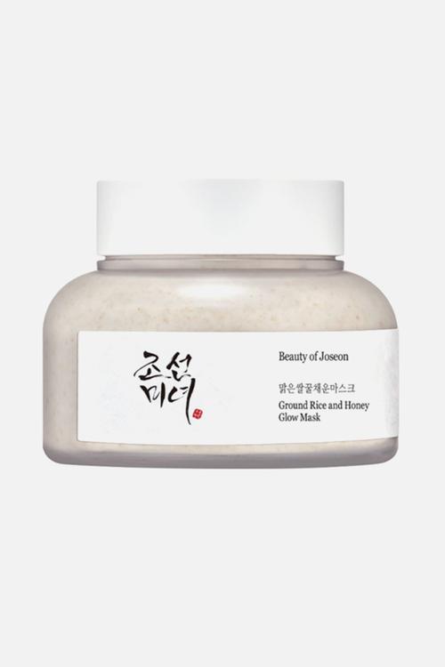 Ground rice and honey glow mask
