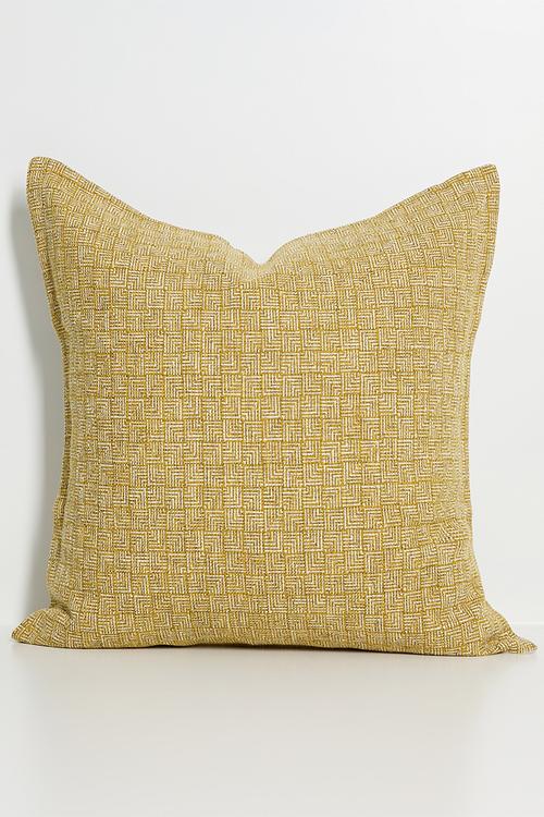 Cushion Cover - Ochre Maze 