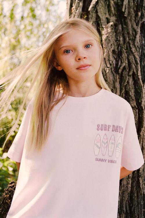 T-Shirt Sunny - Light/Pastel Purple