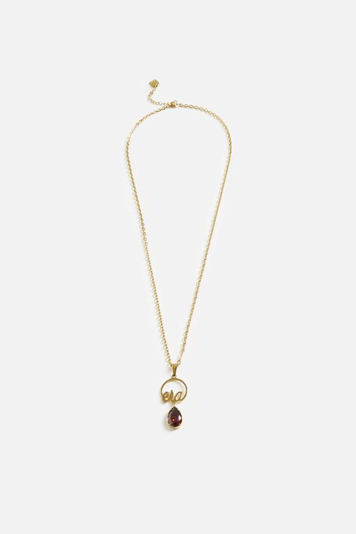 ERA love teardrop necklace  - Gold