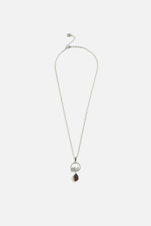 ERA love teardrop necklace - Silver