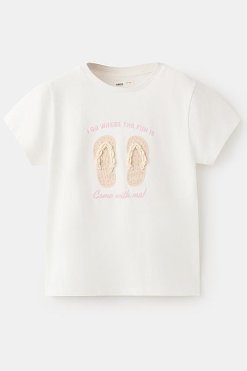 T-Shirt Chancla - Natural