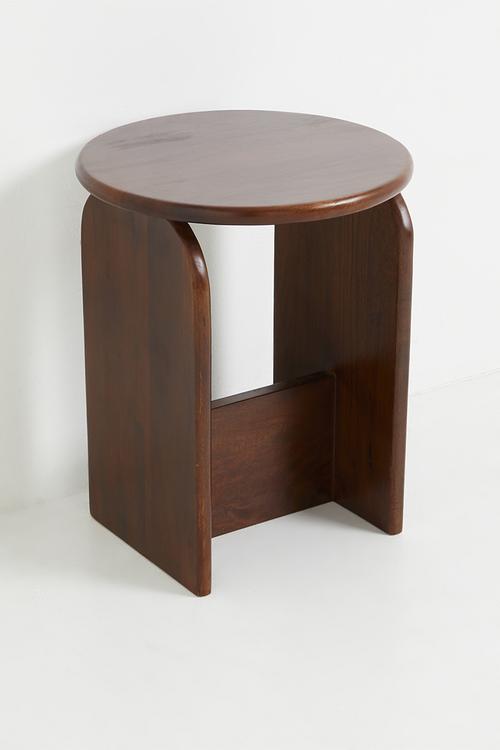 Faro Mango Wood Side Table - Natural