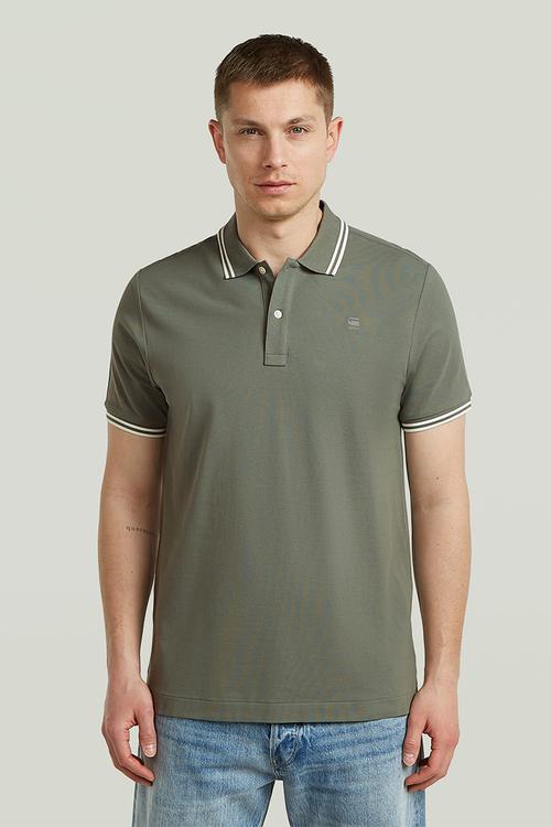 Dunda Slim Stripe Polo Short Sleeve - Orphus