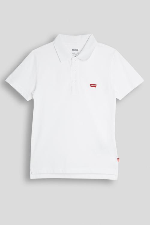 Lvb Batwing Polo - White/Red