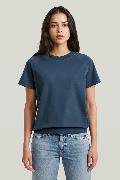 Raglan r t wmn - rank blue gd