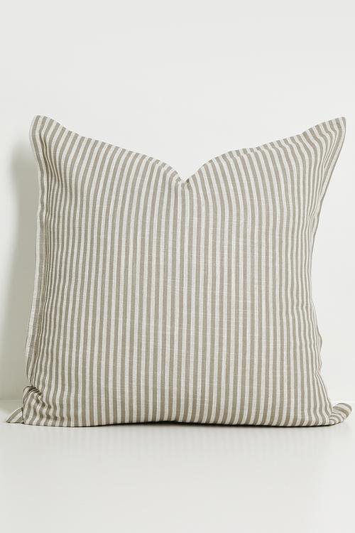 Beige Stripe - Cushion Cover