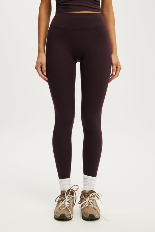 Ultra Soft Contour Full Length Tight - Italian Plum