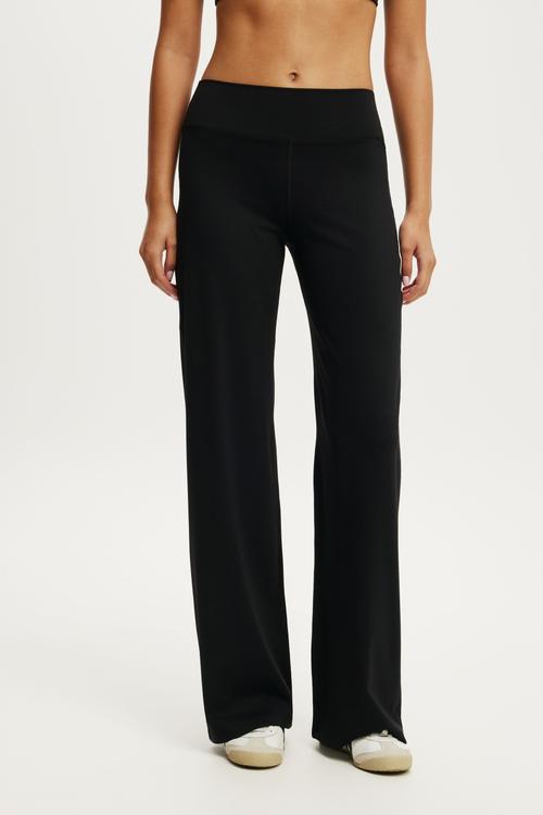 Studio Wide Leg Pant - Black