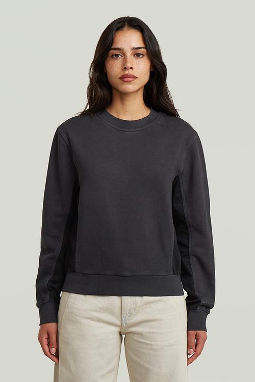 Woven mix r sw wmn - Dk black gd