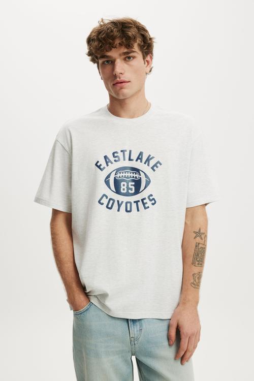 Everyday Fit Graphic T-shirt - White Marle/Midwest
