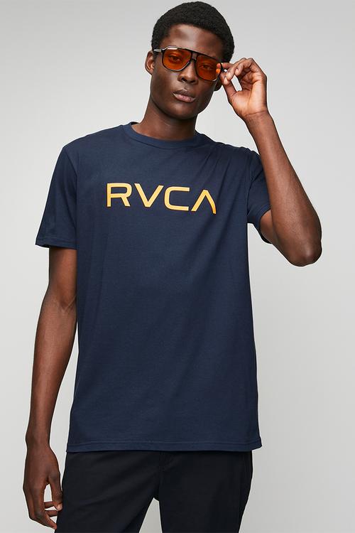 Big rvca short sleeve tee - navy