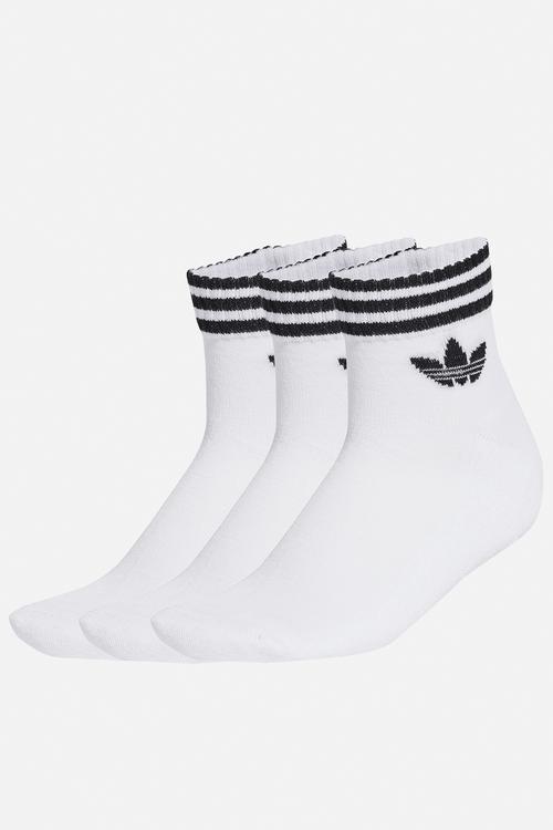 3-Stripe Ankle S 3-Pack - white/white/white