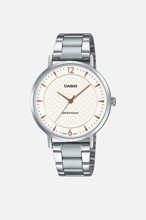 Analog Ss Round Dial - Silver