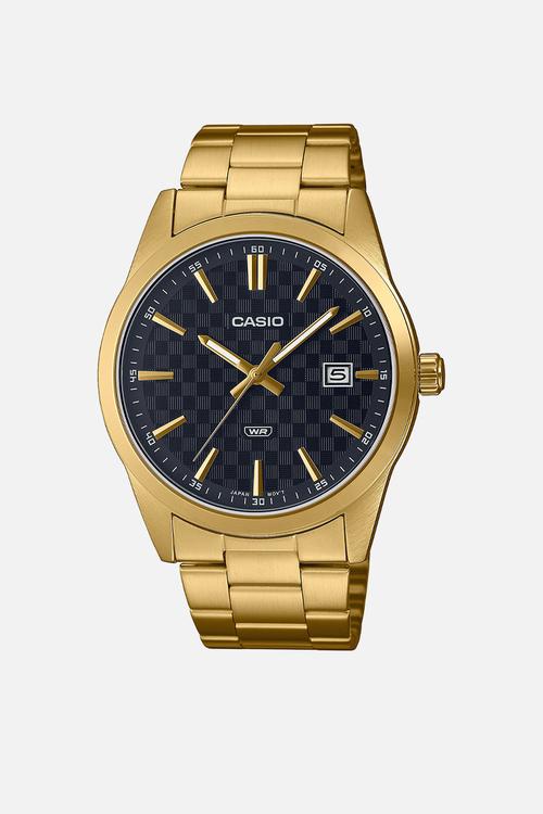 Analog Dial Ion Pltd - Gold/Black