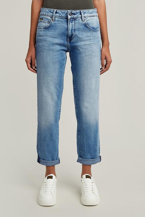 Kate Boyfriend Jeans Wmn - Lt Indigo Aged
