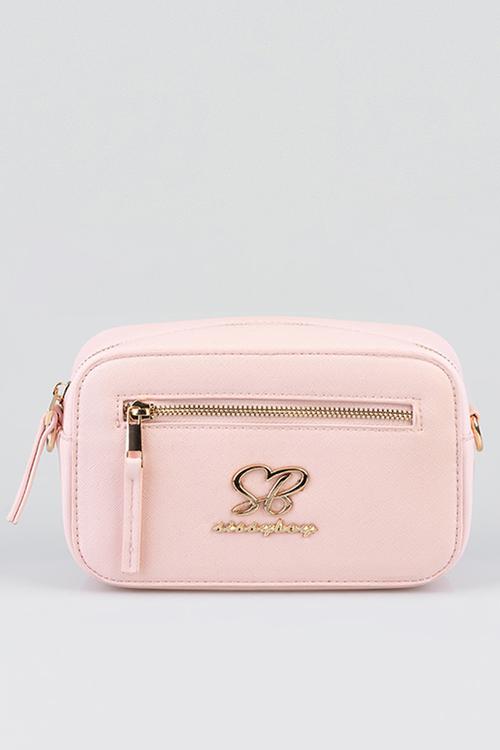 Basic Camera Crossbody Bag - Pink