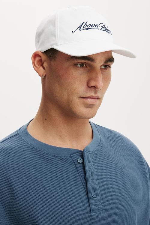5 Panel Hat - WHITE/ABOVE BELOW