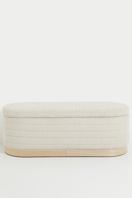 Terra Storage Ottoman - Natural