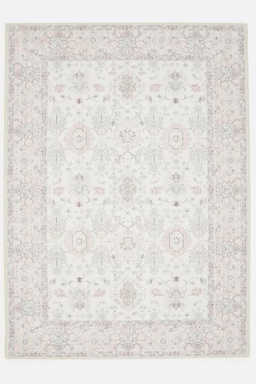 Alba Vintage Antique Rug - Pink