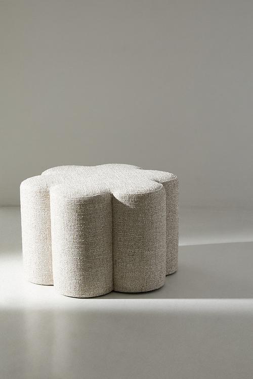 Pebble Ottoman - Ochre