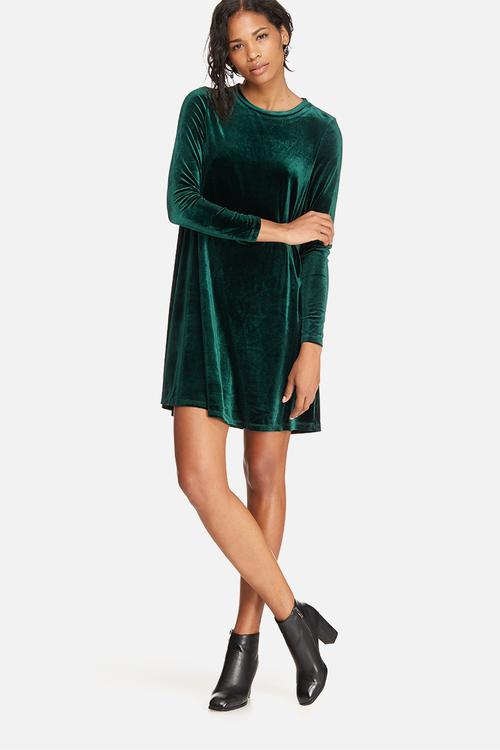 Mica velvet dress