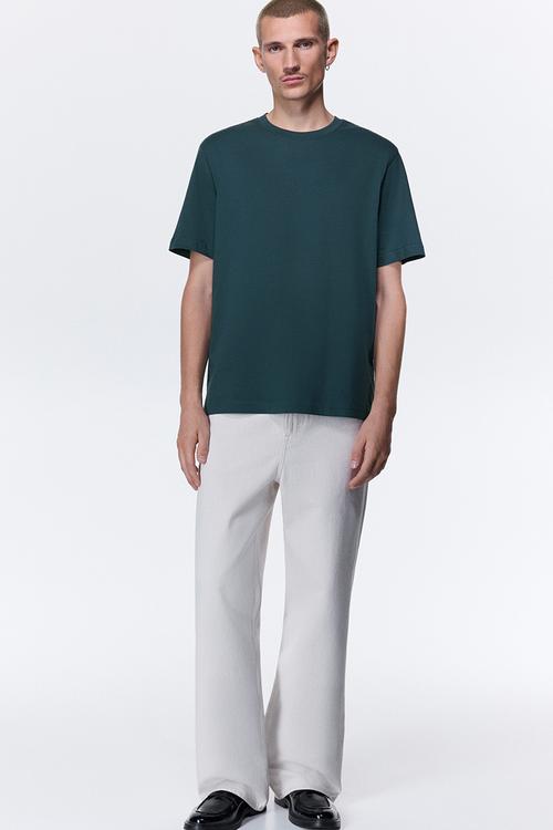 Regular fit t-shirt - dark teal