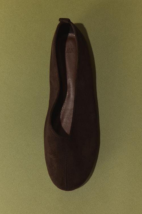 Ballet pumps - dark brown